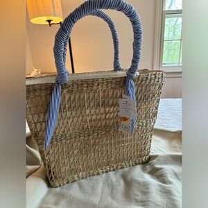 Straw Tote - NWT- C&C California